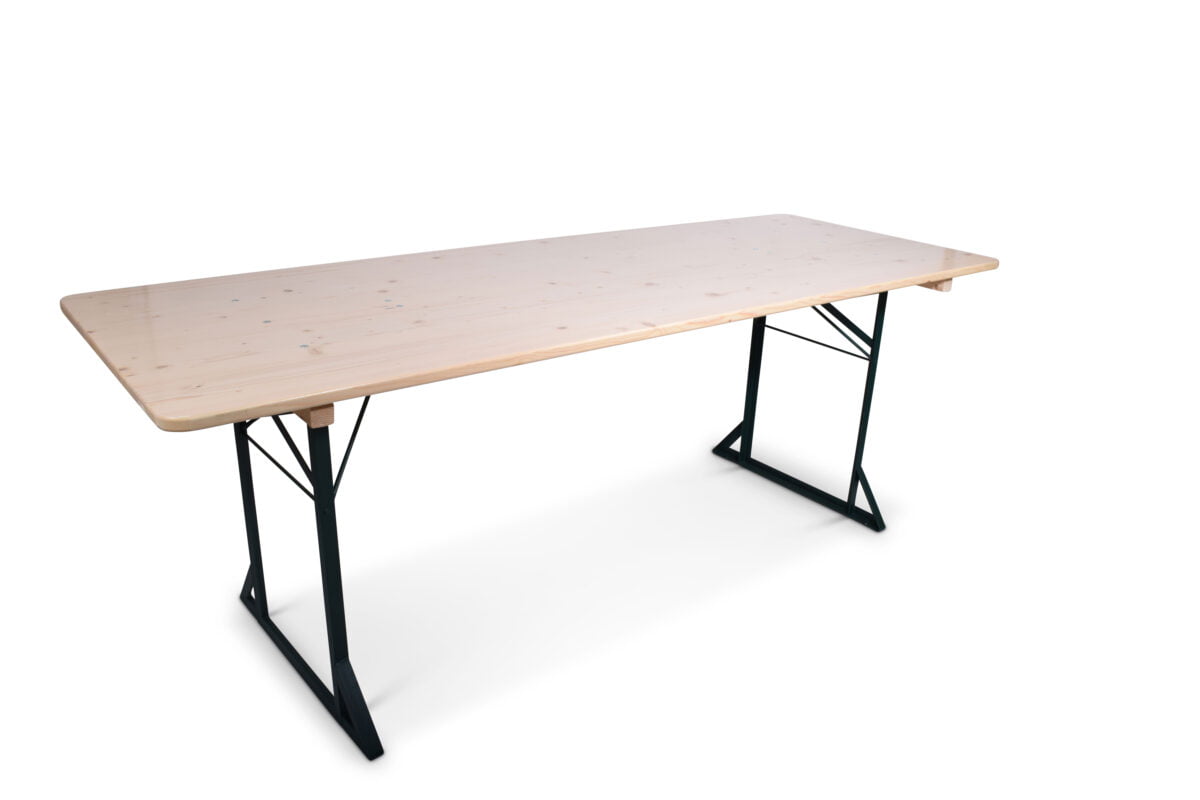 Biertafel Standaard Inklapbaar Geschikt voor Binnen en Buiten 220 x 80