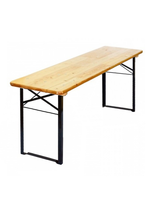 Biertafel premium Inklapbaar geschikt voor Binnen en Buiten 220 x 50 cm
