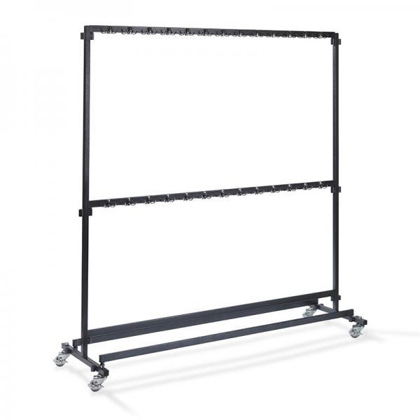 2 Meter Lange Garderobe met 104 Haakjes